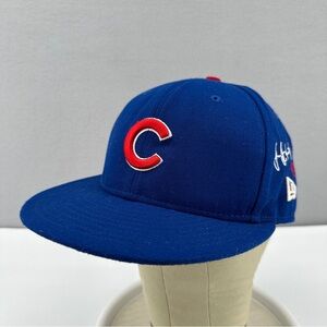 Chicago Cubs New Era 59Fifty Pro Fitted 7 1/8 Hat Cap Jake Arrieta World Series